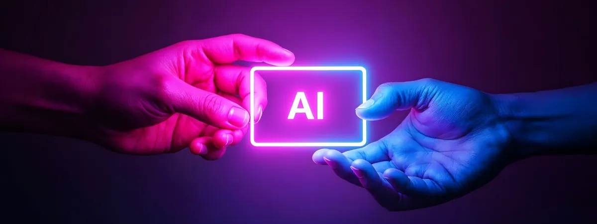 Graphic reprsenting Artificial Intelligence